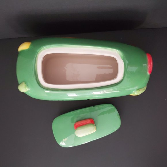 RARE * MIKE & IKE Ceramice Candy Bowl by Chino Hand Painted Sweet Nostalgia - Picture 6 of 10